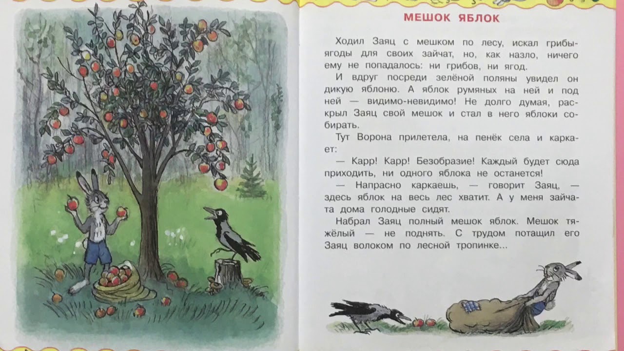 Читать сказку мешок яблок - владимир сутеев, онлайн бесплатно с иллюстрациями.