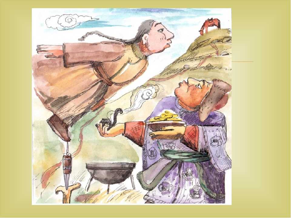Джиха, сорок воров и их главарь — арабская сказка