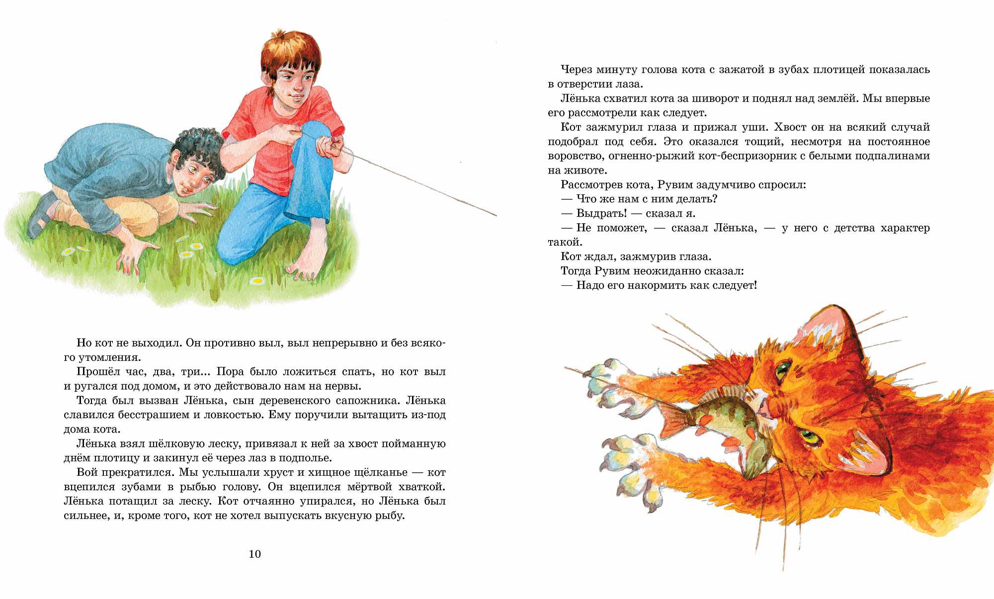 Кот-ворюга - сказки паустовского: читать с картинками, иллюстрациями - сказка dy9.ru