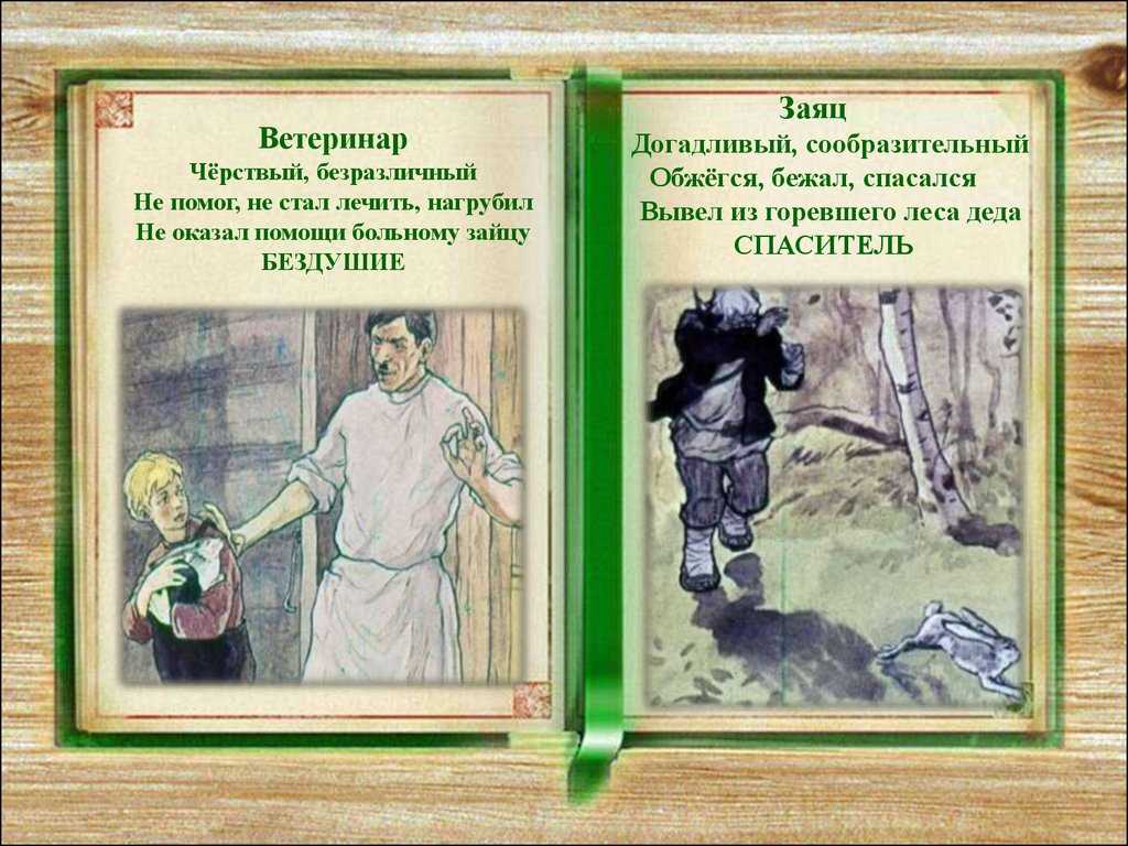 Смысл рассказа «заячьи лапы» паустовского