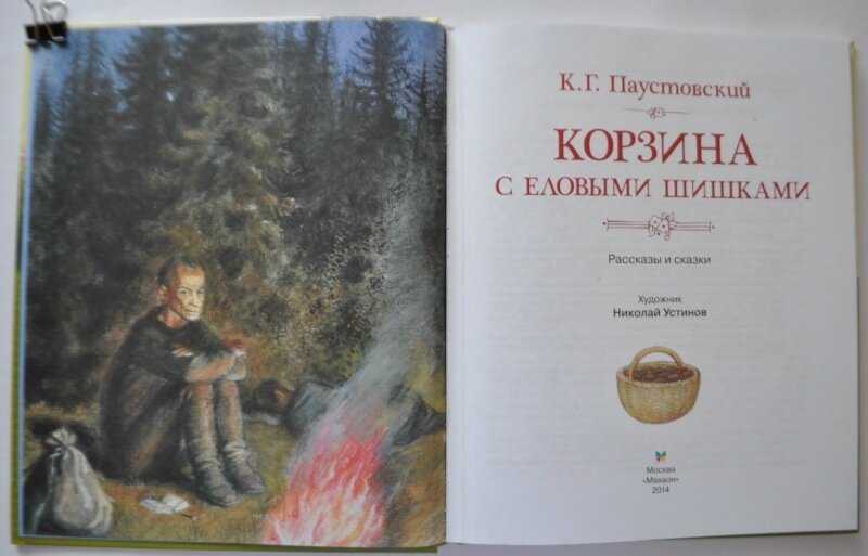 Паустовский «корзина с еловыми шишками. картинки на тему «к.г.паустовский «корзина с еловыми шишками i