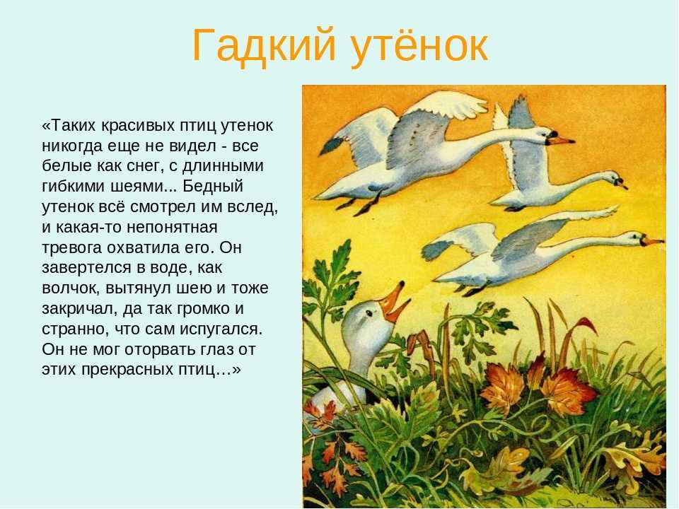Гадкий утенок - читать сказку андерсена онлайн