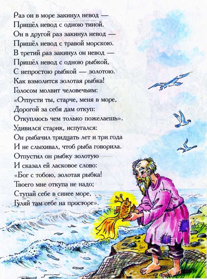 Смысл сказки о рыбаке и рыбке: анализ произведения пушкина
