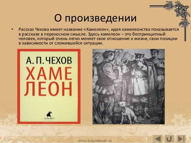 Хамелеон - читать рассказ чехова онлайн