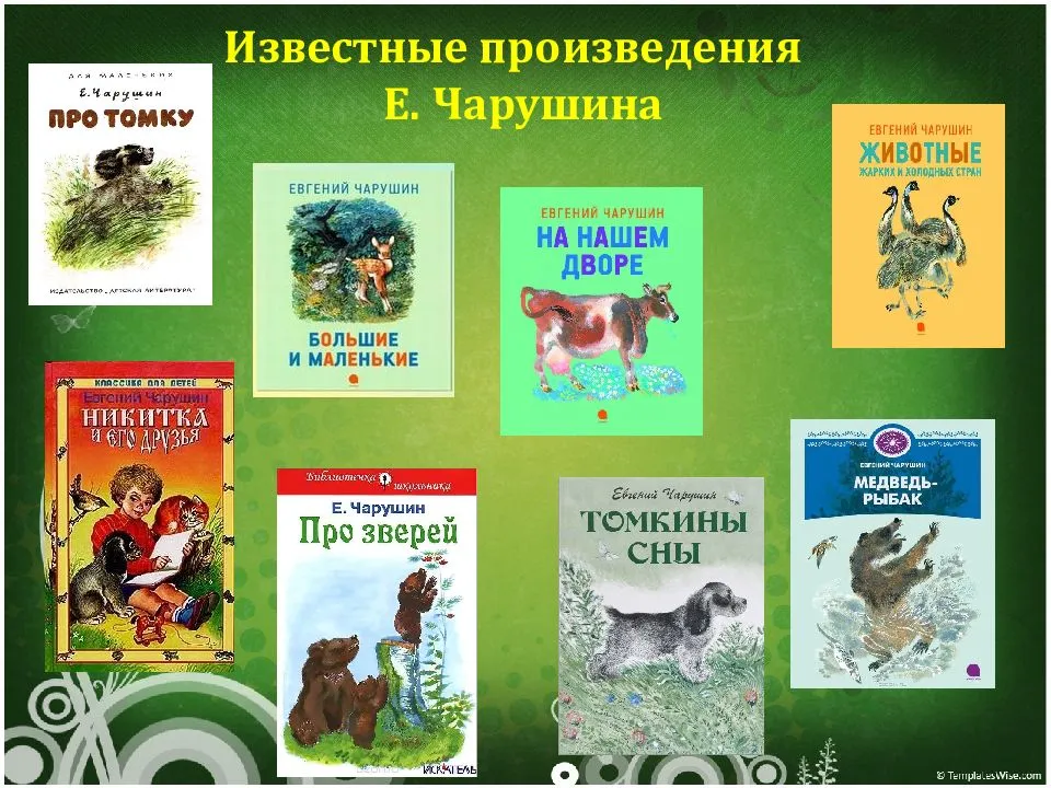 Чарушин «большие и маленькие»