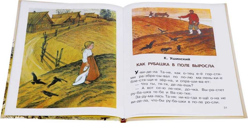 Наш класс: отзыв о рассказе ушинского к.д.  «как рубашка в поле выросла»