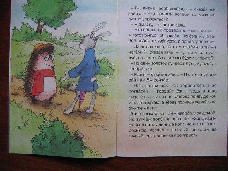 Ёж и заяц рассказ льва толстого читайте детские сказки онлайн